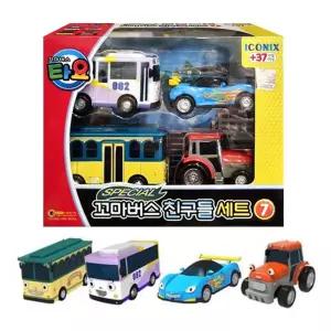 타요 꼬마버스 친구들세트7 자동차 미니카 선물 어린이 생일 조카 장난감완구 작동 남아