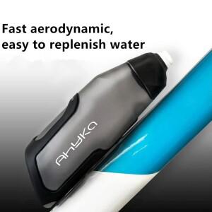 호환 자전거 물병 에어로다이나믹 브래킷 세트 MTB 로드 바이크 프레임 다운 튜브 라이딩 액세서리