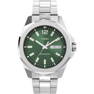 Timex 남성 에식스 애비뉴 데이데이트 44mm 쿼츠 워치
