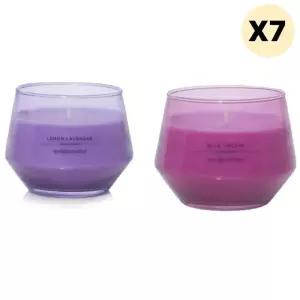 양키캔들 라벤더 와일드 오브제 캔들 향초 선물 X7SET
