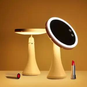 무선 LED 메이커업 화장 거울 충전 무드등 취침등 메이커업 화장 거울 미러 무드등 취침등 겸용 LED 엘이디