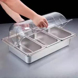 소형 반찬 보냉 셀프바 업소용 도시락 식당 냉장고