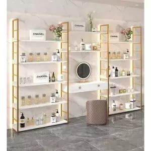 미용실진열장 카페 스탠드 화방 원목 매거진 다용도