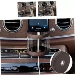 차량용 쓰레기 수거함 송풍구형 휴지통 차내 정리함