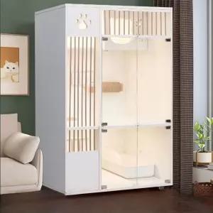 고양이호텔 고양이창틀 캣타워 호텔장 빌라 창틀선반