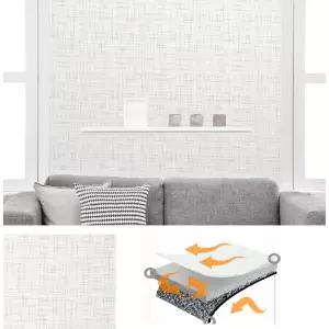 원룸 자취방 결로단열 접착식 디자인벽지20m 곰팡이방지 냉기차단 시골집