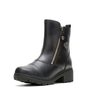 할리데이비슨 여성 애머스트 가죽 모터사이클 캐주얼 부츠