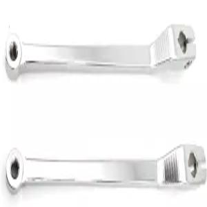 Lynlane 1세트 9.84인치 연장 힐-토 시프트 레버 시프터 링키지 할리 FL 소프트테일 1986년 이후 투어링