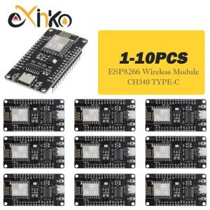 1-10pcs NodeMCU V3 ESP8266 ESP-12E WIFI 개발 보드 CH340G 사각형 칠판 납땜 핀 마이크로 USB 인터페이스