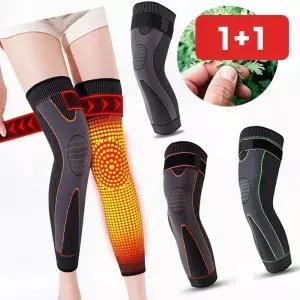 압박 무릎 보호대 4계절 쑥뜸 발열 다리 토시 보호용