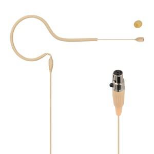 무대용 미니 소형 호환 XLR 헤드웨어 마이크 4 핀 싱글 이어후크 헤드셋 HS-13S2-L6A 커버 포함