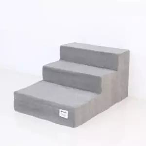 3단 넓은폭 침대용 관절보호 펫계단 스텝 U114322