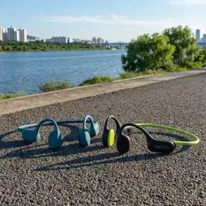 [넥스트유]이어비트B1 오픈형 골전도 이어폰 IP68 완전 방수 방진 블루투스 이어폰 런닝 수영 자전거