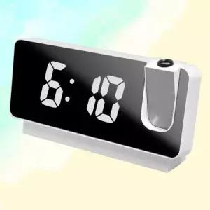 심플 LED 디지털 탁상시계 알람시계 무소음 소형 (WFKFFFH)