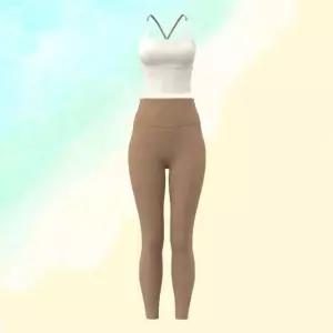 여성용 요가복 헬스복 상하세트 필라테스 트레이닝 (WFKFFFB)