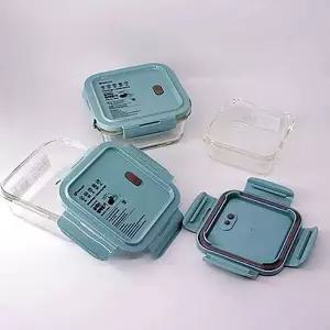 340ml 정사각1호 오븐락 숨쉬는 밀폐용기