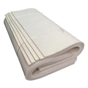 펠트 공업용 패드 순수 난연 펠트지 맞춤 1mx1mx50mm 내고온 매트 밀봉 오일