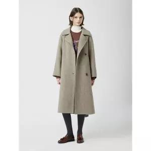 갤러리아 [CC콜렉트]헤링본 벨티드 하이넥 롱 코트(C254MSG534)