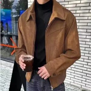 남성자켓 데이트룩 카라 집업 블루종 아우터 사무실 출퇴근 현장근무복 바람막이점퍼