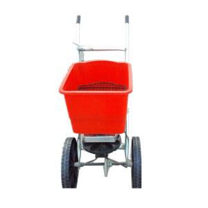 비료 모래 염화칼슘 잔디 수레 블랙휠비료살포기 살포 충전식 거름 1톤 파종