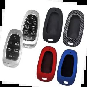 스크래치방지 아이오닉5 강화 스마트키 케이스 키홀더 6 8버튼 D21