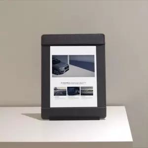 국내산 테이블용 A4 L자형 텍스타일 POP 거치대 데코용 매장 광고 가격고지 행사