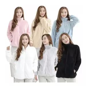 플리스 빅사이즈 여성 점퍼 후리스 캐쥬얼 집업 보아 979485