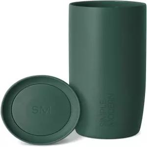 360° 뚜껑이 있는 심플 모던 트래블 커피 머그 텀블러 세라믹 안감 단열 스테인리스 콜드 브루 스 컵 여성