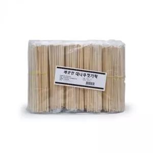 일회용 대나무 수저 캠핑용 젓가락