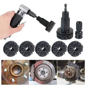 휠허브 재생 키트 정밀 녹 제거 도구 클리너 하드 ABS 쉘 그라인더 자동차 유지보수