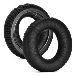 [호환품]Jabra Evolve 80 UC 용 새 이어 패드 MS 헤드폰  단백질 가죽 메모리 폼 스폰지 슬리브