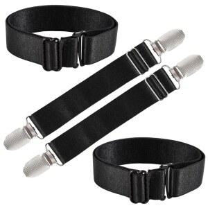 윌윈 엘라스틱 부츠 스트랩 클립 조절 가능한 팬티 바이커 여성용 다리 스털럽스 남성 모터사이클 신발 바지 블랙