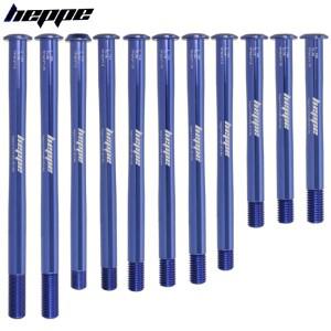 HEPPE 초경량 스루 액슬 MTB 로드 바이크 프론트 포크 리어 호환 허브 12x100 12x142 블루 P1.0 1.5