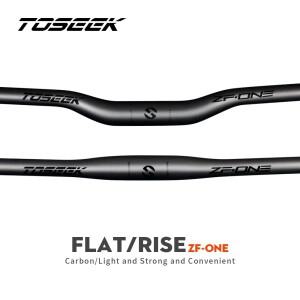 TOSEEK ZF-ONE 카본 Mtb 자전거 핸들바 초경량 산악 31.8mm 640mm 700mm 760mm