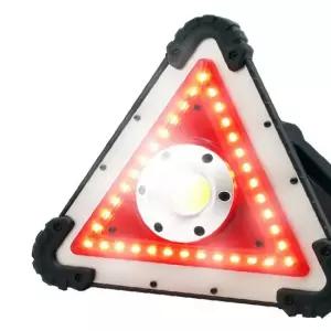 에디슨102 안전삼각대 LED랜턴겸용 충전 밧데리겸용