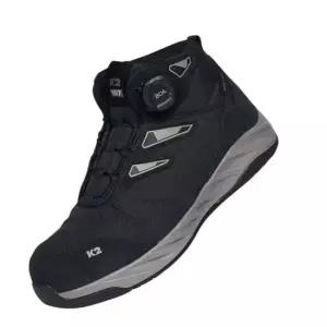 K2 세이프티 안전화 다이얼 산업화 작업화 6in BK 케이투안전화 근무화