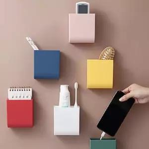 폴딩박스 수납정리함 보관함 리모컨 거치대 4개세트 정리수납함 수납함