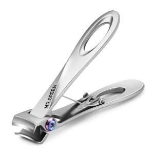 MR.GREEN 손톱깎이 넓은 턱 개구부 스테인리스 스틸 두꺼운 단단한 발톱깎이 매니큐어 가위 도구 (손톱깎이(대)