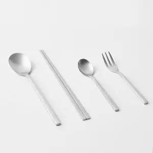 [한샘] 올스텐 커트러리 세트 4인조 수저세트 티스푼포크 (2종택1)