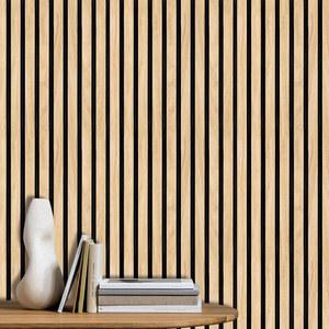 HLNIUC 목재 벽지 17 u201DX118 u201D 패널 질감 필 앤 스틱 천연 접촉 종이 인조 판자 셀프 룸 벽 슬랫 주방용 접착 아트 페이퍼