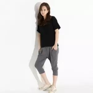 [라일리여성의류] Rly 데일리 세븐부 하의 여성7부 여자7부 반바여름철