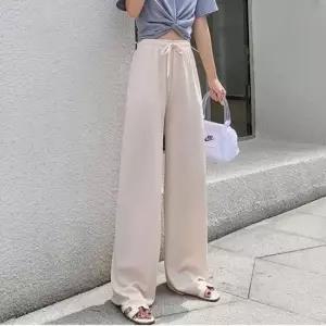 [라일리여성의류] Rly 하절기 데일리 밴드니트립 와이드핏 바텀스