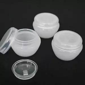 화장품 공병 투명 크림용기 5g 5g라운드투명병 소분통 WEDC16B