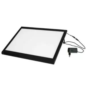 아크릴팜 인테리어네온보드 라이트박스A3 미니네온보드 (LED-BA3) BLACK