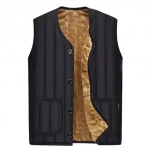 (선택 조끼(남성용FREE))남성 패딩 융털조끼 방한 털조끼 등산 낚시 아웃도어 작업복 조끼