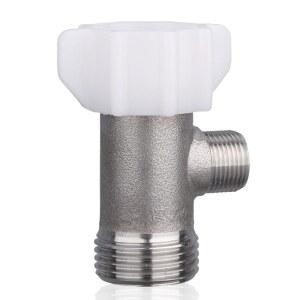 대부분의 화장실 수도 라인 물 전환에 적합한 변기 샤워 스플리터 헤드 밸브용 개스킷, 비데 T-어댑터 다이버터 밸브가 있는 3방향 티 커넥터