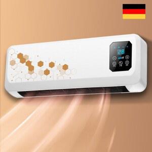 독일 미니 벽걸이식 송풍 난방 열풍기 에어쿨러 온풍기 벽걸이 난방기
