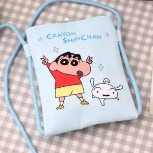 ( )짱구 핸드폰 파우치-블루