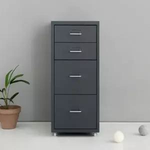 [인터데코]철제서랍장 케비넷서랍 (4단) MK20889