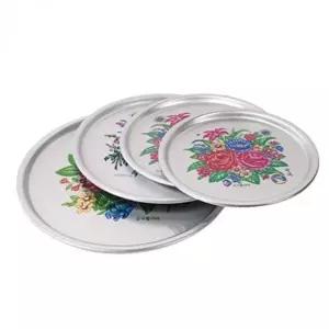 원형 트레이 쟁반 주방 식기 테이블웨어